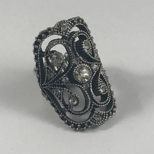 Vintage Jewelry - Vintage Silver Tone Ring, Vintage Jewelry, Size 6 Vintage Jewelry - Vintage Silver Tone Ring, Vintage Jewelry, Size 6